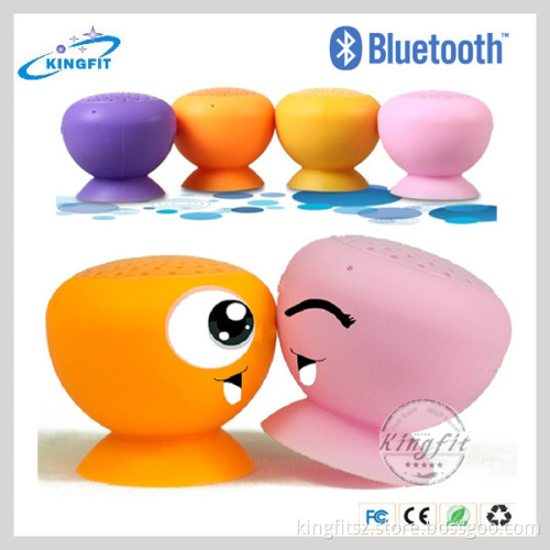 Promotional Gift for Portable Bluetooth Sucking Mushroom Mini Speaker